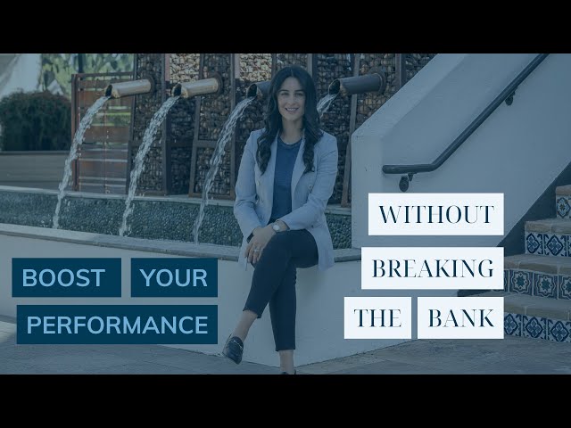 Boost Your Performance Without Breaking The Bank