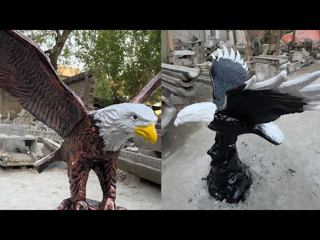 Eagle Making || Amazing fiber craft Ideas || DIY || Creative Room Decoration