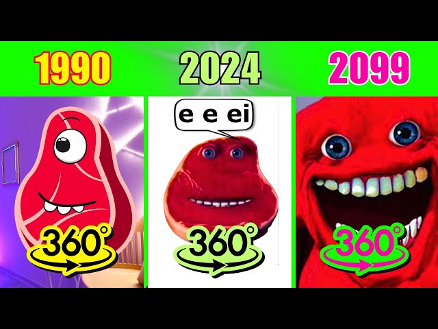 360° VR e e ei i'm on vacation Evolution 1990 vs 2000 vs 2010 vs 2024 vs 2099