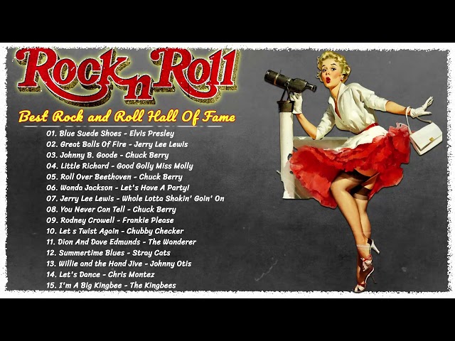 Roll and Roll 50s 60s 🎻 Best Classic Rock and Roll Of 50s 60s🔥Chuck Berry, Elvis Presley