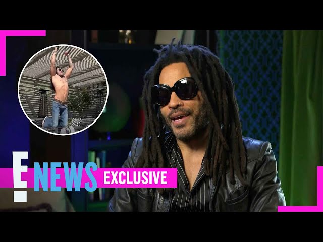 Lenny Kravitz Explains the REAL Reason Behind His Controversial Workout Wardrobe! (Exclusive) | E!