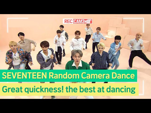 SEVENTEEN's random camera dance🔥 Their crisis response is perfect✨