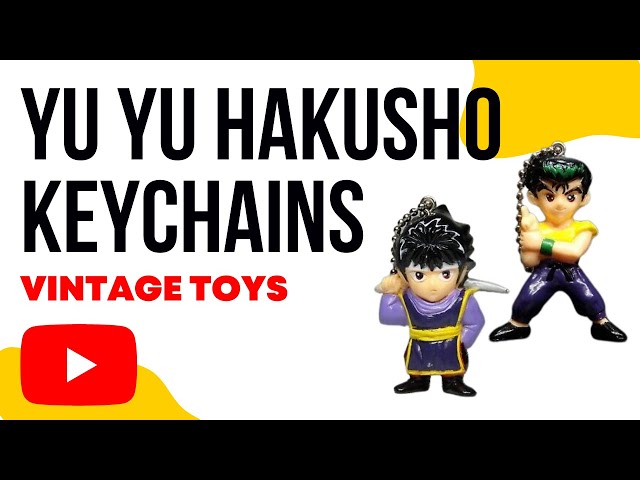 YU YU HAKUSHO KEYCHAIN - VINTAGE TOYS