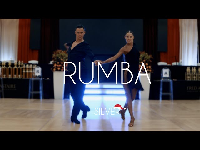 SILVER International Latin RUMBA Routine by Mikhail Kolosov & Elina Semka