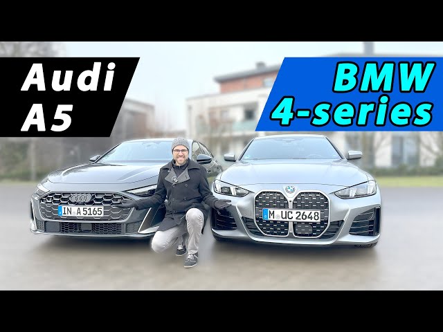 Audi or BMW? All-new Audi A5 vs BMW 4-Series Gran Coupé comparison REVIEW