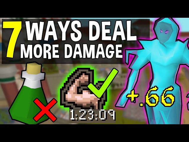 The Top 7 Ways to Deal More Damage in Oldschool Runescape!