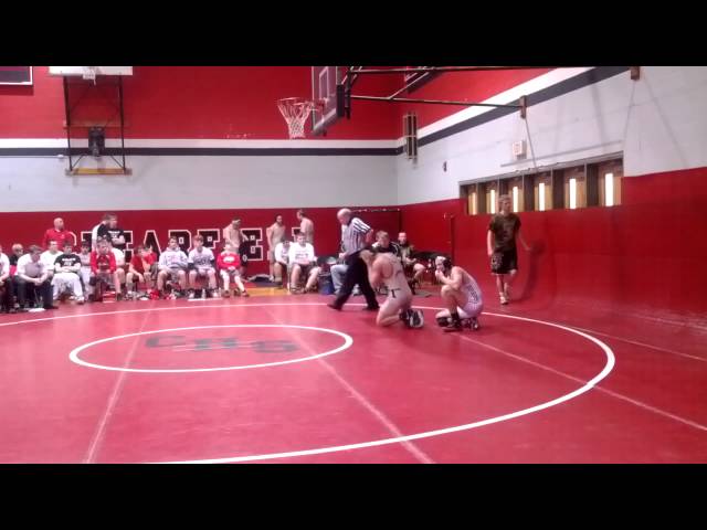 Clearfield Duals Ethan Laird General McLane - Trey Mackenzie Curwensville 011813 WBF