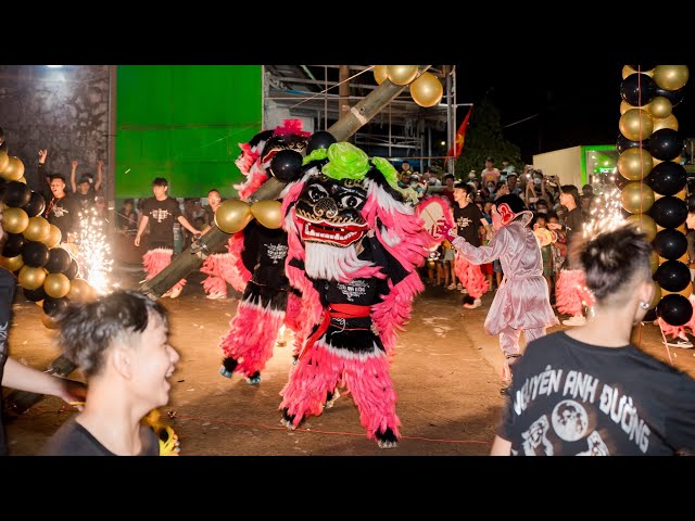 Múa Lân Trung Thu 2023 Đội Lân Nguyên Anh Đường / Lion Dance / Đánh Trống Múa Lân Sư Rồng