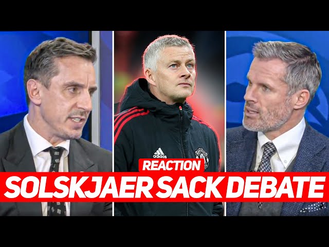 NEVILLE vs CARRAGHER | Sack Solskjaer Debate After Man Utd 0-5 Liverpool | REACTION