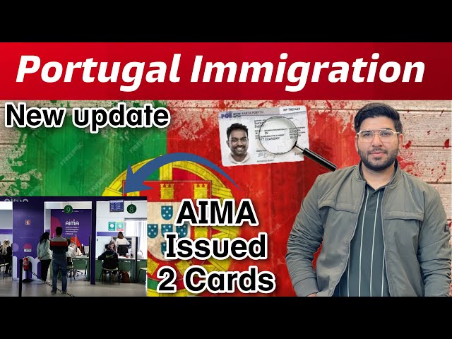 AIMA Issued 2 TRC | Portugal immigration new update | Received 2 Residence Cards