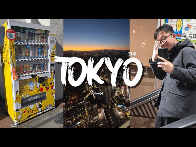 Japan Vlog | Ep 1 - Shibuya , Shibuya Sky , Gashapon