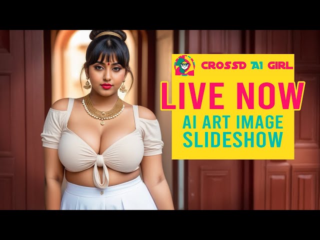 🔴 Live Now: Fashion Photography AI Art Image Slideshow | Model Look book #live #virtualinfluencer