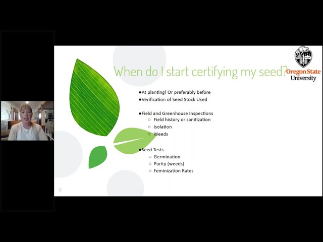 Hemp Seed Webinar