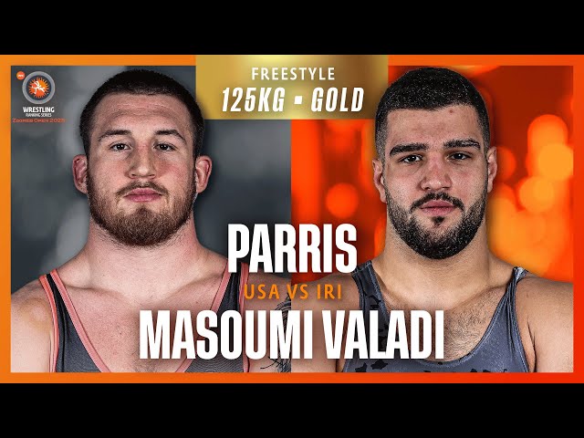 Mason PARRIS (USA) vs. Amirreza MASOUMI VALADI (IRI) | RANKING SERIES 2025 | Gold Medal | FS 125Kg