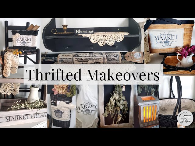 Upcycled Baskets & Wooden Home Decor Makeovers! 13 Thrift Flips