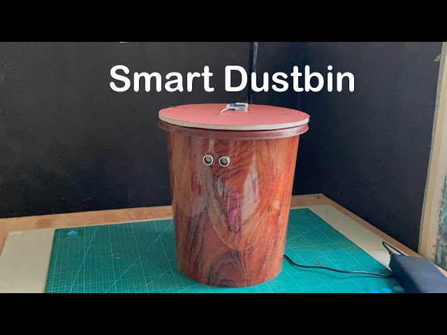 smart dustbin arduino project Nakul Sahu art