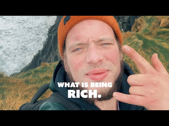 RICH. | What's being rich? | Cinematic 4K | Spoken Word | Motivational | Mood