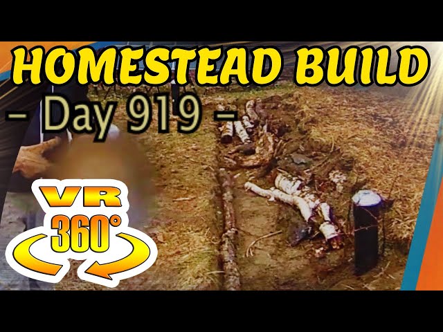 Homestead Building - Fallout Shelter Dirt Pile Finishing Up