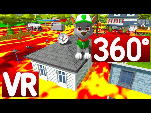 360° VR The Floor is Lava! - 360° VIDEO Comedy memes