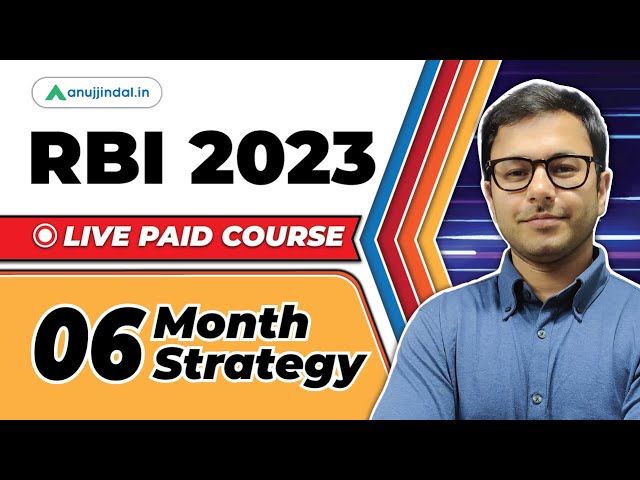 RBI Grade B 2023 6 Months Strategy | RBI Grade B course for 2023 | RBI Grade B 2023