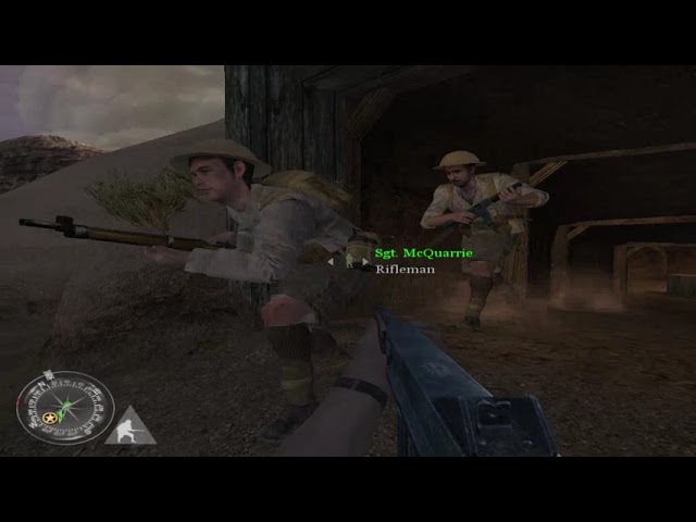 Call of Duty 2 (2005) Gameplay Mission 10 - Operation Supercharge (Regular Difficulty)