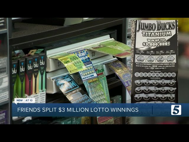 Best friends become millionaires after winning $3,000,000 from scratch-off ticket