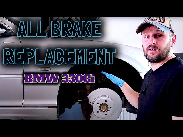 HOW TO CHANGE BRAKES - BMW E46 330Ci - OUR FIRST CAR FLIP EPISODE 5