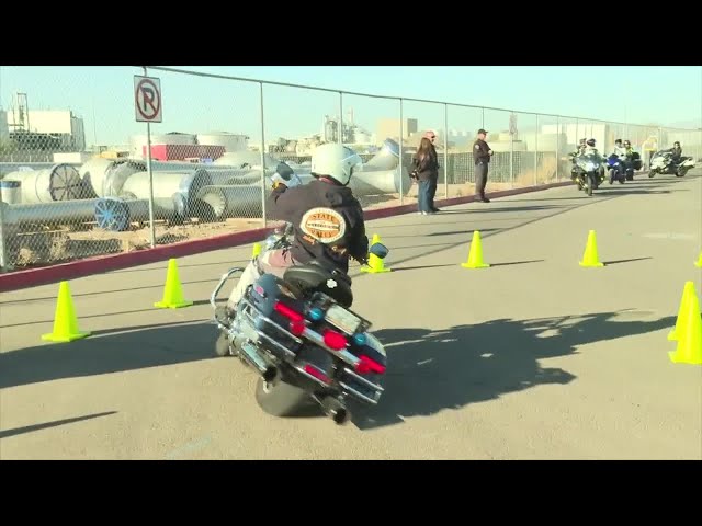 Chandler Police hold free motorcycle training