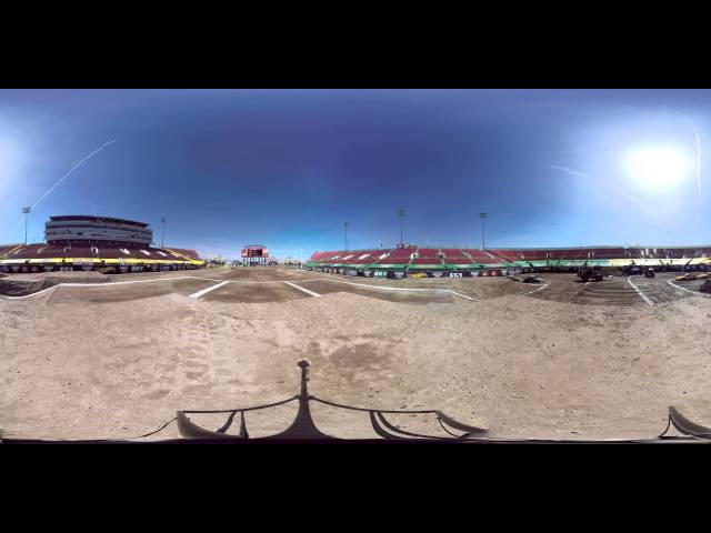 Monster Jam World Finals XVII Racing Practice - 360 Video