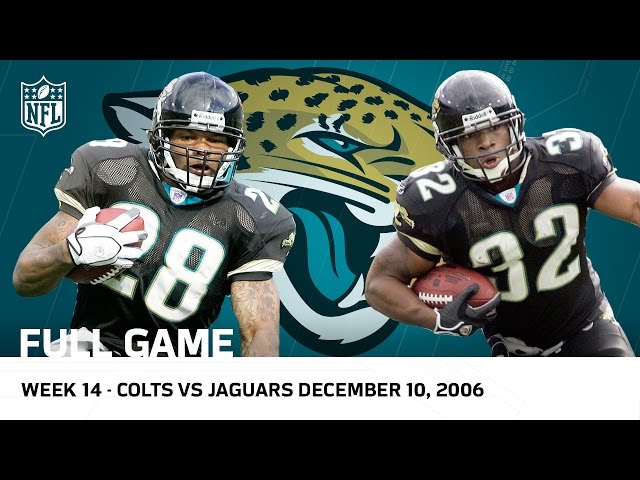 Fred Taylor and Maurice Jones-Drew Run Rampant Colts vs. Jaguars (Week 14, 2006) | NFL Full Game