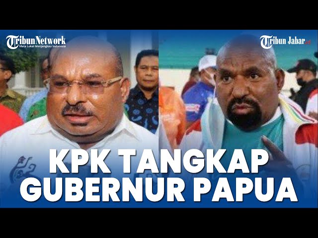 BREAKING NEWS KPK Tangkap Gubernur Papua Lukas Enembe, Langsung Dibawa ke Jakarta