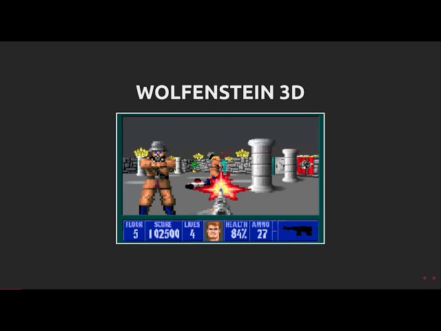 Wolfenstein 3D's map renderer