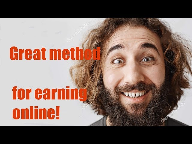 Great method for earning online!