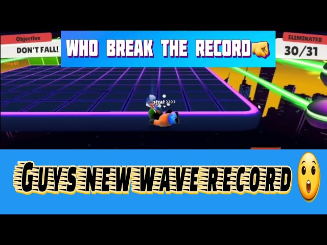 Who Break New Highest Wave Record in Block Dash Endless#trending #viral #stumbleguys #views #gaming