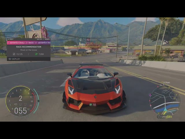 The Crew Motorfest Lamborghini Aventador Gameplay PS5