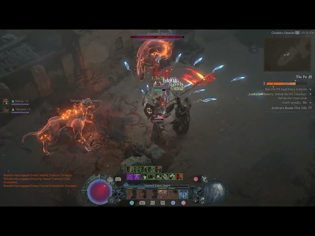 Diablo 4 Spiritborn Quill Volley End Game Build Pit 100