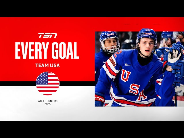 Every Team USA Goal From the 2025 World Juniors