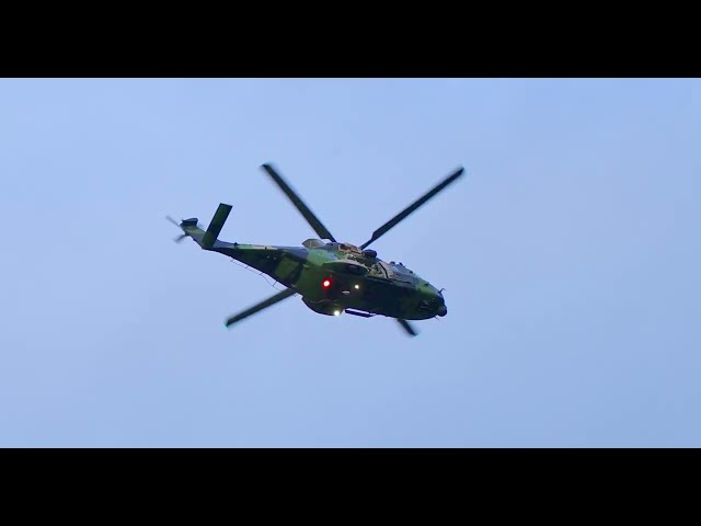 Riverfire Aerial show - Army helicopters and Jet (Canon R5C / RF 24mm F1.8 & 24-240mm F4-6.3 lenses)