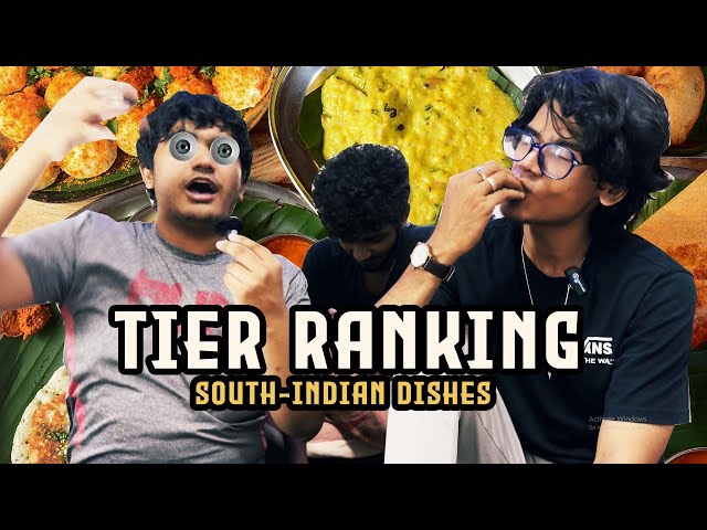 Poori with ketchup?!?!?! | Ranking South Indian Dishes #tamil  #comedy