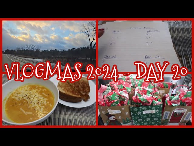 VLOGMAS 2024 - DAY 20 - THERE'S NO NEED TO STRESS