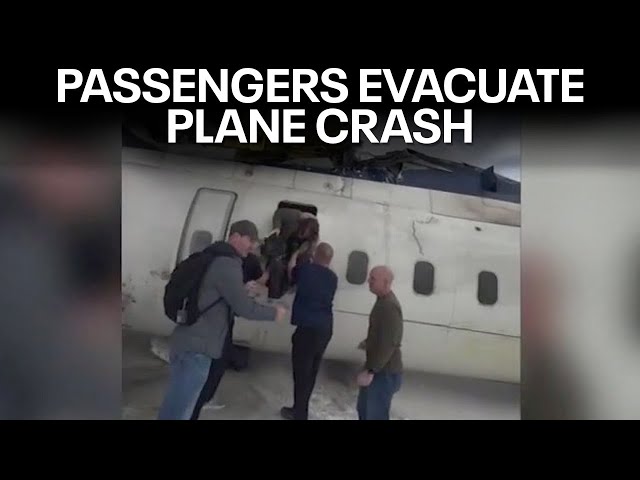 Toronto plane crash: Passenger recounts his experience