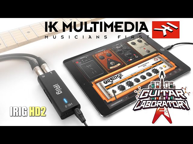 [Eng Sub] IK Multimedia iRig HD2 - audio interface for guitar players