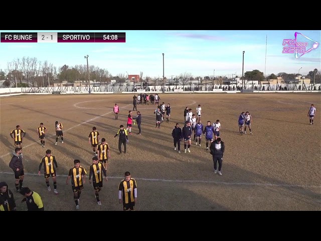 1° Fecha Torneo Clausura de la Liga de fútbol de General Villegas, BUNGE vs SPORTIVO