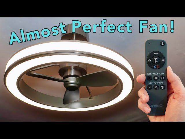 How to Install Artika Edwin LED Ceiling Fan from Costco