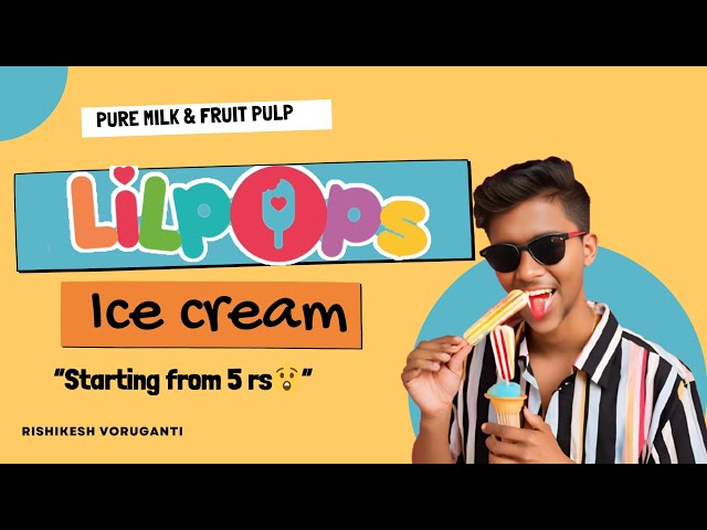 LilPops  Ice cream | Popsicles starting from 5rs only 😲 | pure milk and pulp 😍 - at Gachibowli