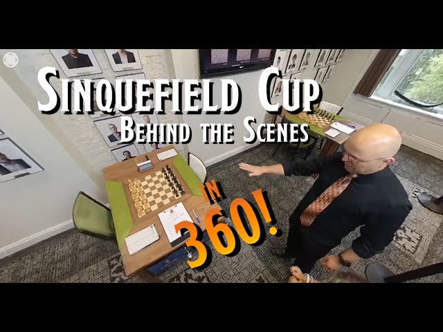 Sinquefield Cup: Backstage at the St. Louis Chess Club - Full 360 4K Video!