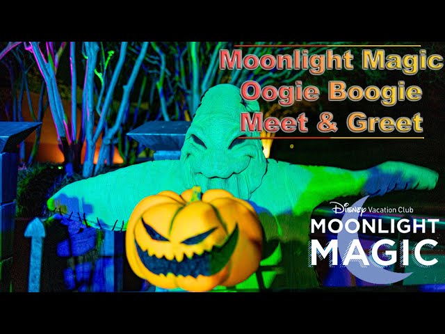 8K DVC Moonlight Magic Oogie Boogie Meet and Greet VR180 3D