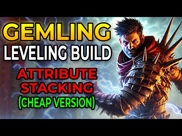 The Ultimate ATTRIBUTE STACKING Gemling Leveling Build - Path of Exile 2 Guide (Low Budget)