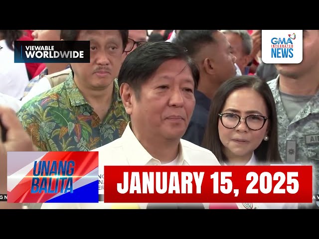 Unang Balita sa Unang Hirit: JANUARY 15, 2025 [HD]