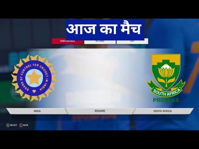 SOMEONE IND VS SOUTH AFRICA  Match LIVE: देखिए,टॉस के बाद शुरू हुआ IND SA का  मैच, Gameplay #1456